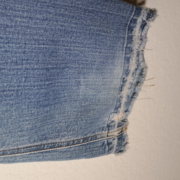 Hollister Company Vintage Y2K Junior Jeans Denim Size 3 Stretch Raw Hem Boot Cut - Picture 5 of 11